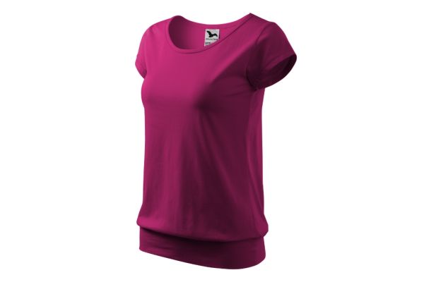 Tričko dámské City 120 fuchsia red obrázek 1