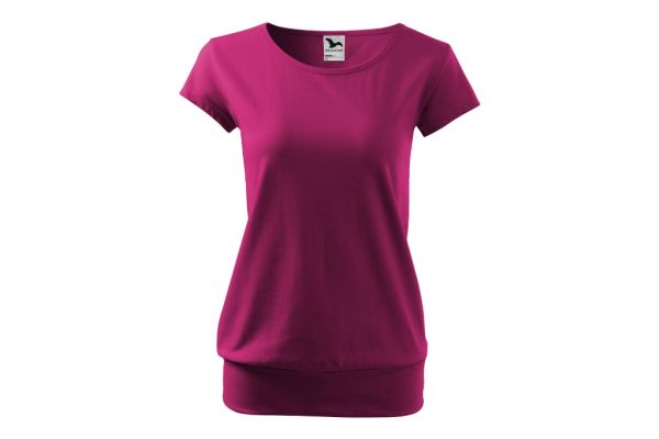 Tričko dámské City 120 fuchsia red obrázek 2