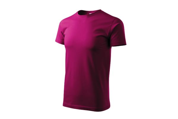 Tričko pánské Basic 129 fuchsia red obrázek 1