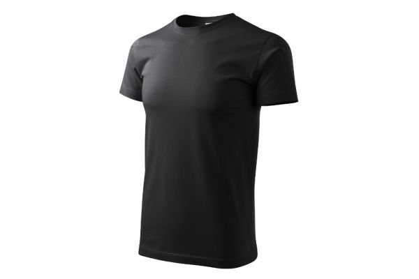 Tričko pánské Basic 129 ebony gray obrázek 1