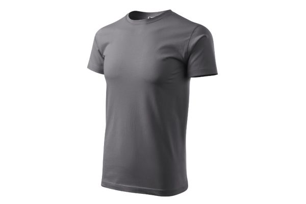 Tričko pánské Basic 129 ocelově šedá obrázek 1