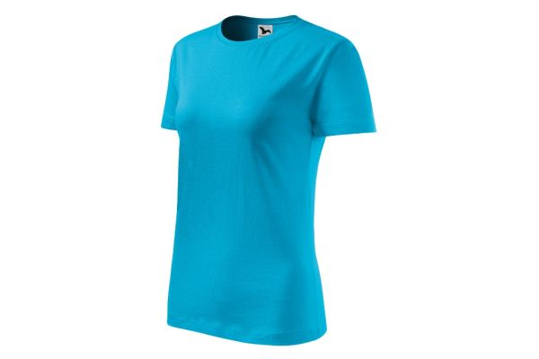 Tričko dámské Classic New 133 tyrkysová obrázek 1