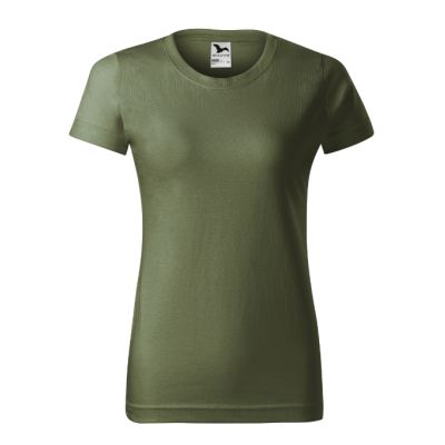 Tričko dámské Basic 134 khaki obrázek 1139