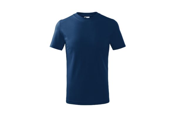 Tričko dětské Basic 138 půlnoční modrá obrázek 2