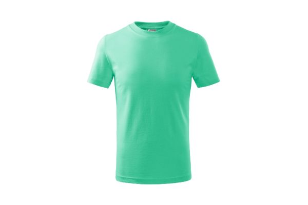 Tričko dětské Basic 138 mátová obrázek 2